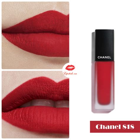 chanel 818 true red|T&C Tried & True : Chanel Rouge Allure Ink Liquid Lip Color.